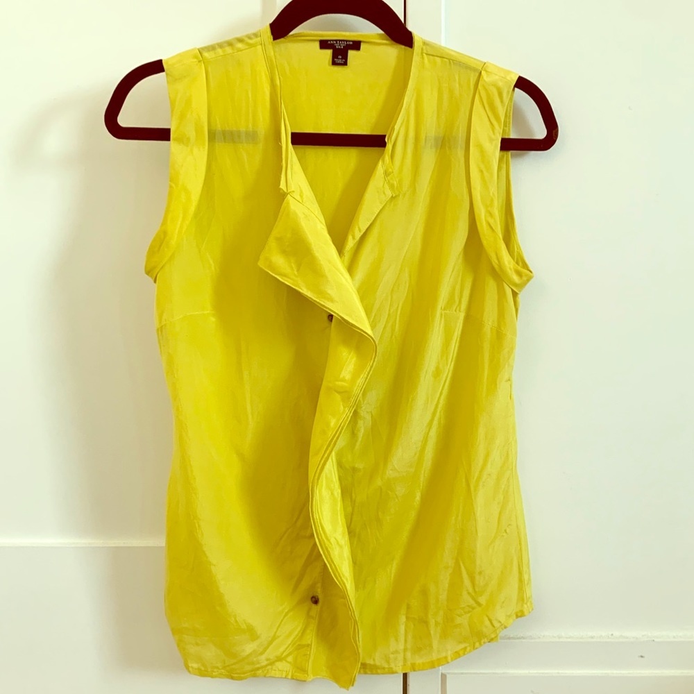 Ann Taylor silk blend top